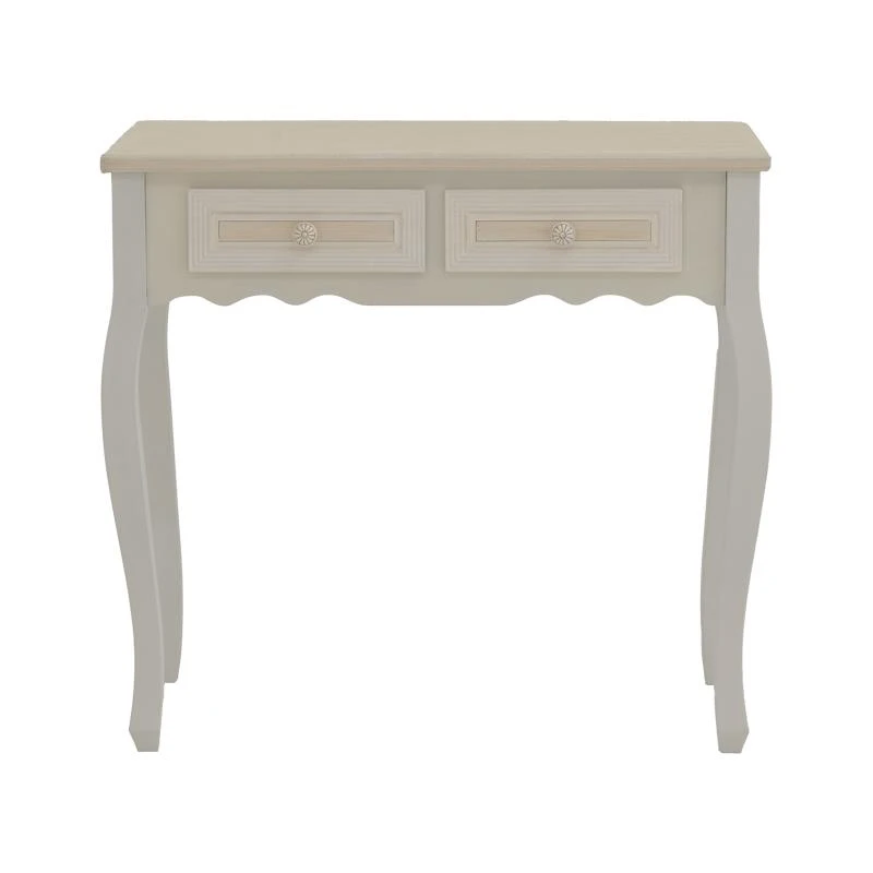 Κονσόλα Joliene Inart Mdf σε λευκή αντικέ-φυσική απόχρωση 80x40x75εκ 1 Κονσόλα Joliene Inart Mdf σε λευκή αντικέ-φυσική απόχρωση 80x40x75εκ