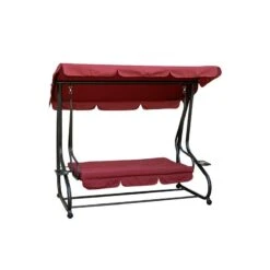 Sonia Κούνια Μεταλλική 3 θέσεων Ανθρακί 200x125x170εκ 8 Sonia Κούνια Μεταλλική 3 θέσεων Ανθρακί 200x125x170εκ -Vougioukas kounies kipou exwterikou xwrou 10