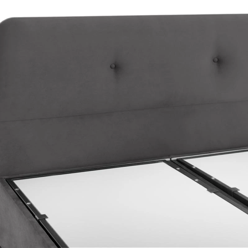 ΚΡΕΒΑΤΙ DOLORES ΜΕ ΑΠΟΘΗΚΕΥΤΙΚΟ ΓΚΡΙ ΒΕΛΟΥΔΟ HM631.10 ΓΙΑ ΣΤΡΩΜΑ 160x200 εκ. 7 ΚΡΕΒΑΤΙ DOLORES ΜΕ ΑΠΟΘΗΚΕΥΤΙΚΟ ΓΚΡΙ ΒΕΛΟΥΔΟ HM631.10 ΓΙΑ ΣΤΡΩΜΑ 160x200 εκ. - Image 7