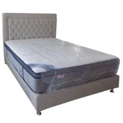 Mercury Κρεβάτι Ξύλινο Διπλό 180x210x132εκ για στρώμα 180x200