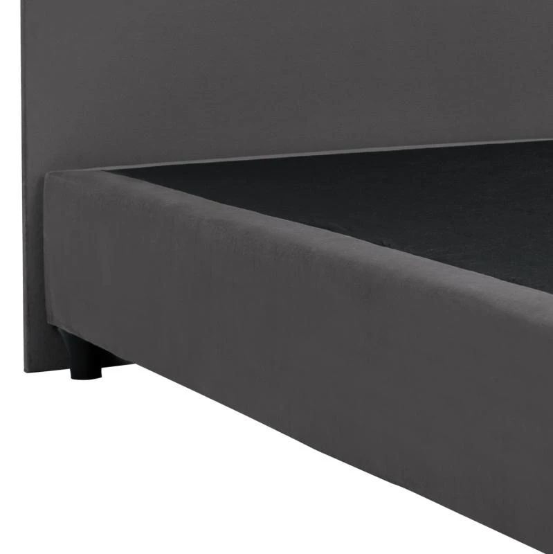 ΚΡΕΒΑΤΙ MALENA ΑΠΟ ΓΚΡΙ ΒΕΛΟΥΔΟ HM651.10 ΓΙΑ ΣΤΡΩΜΑ 90x200 εκ. 4 ΚΡΕΒΑΤΙ MALENA ΑΠΟ ΓΚΡΙ ΒΕΛΟΥΔΟ HM651.10 ΓΙΑ ΣΤΡΩΜΑ 90x200 εκ. - Image 4