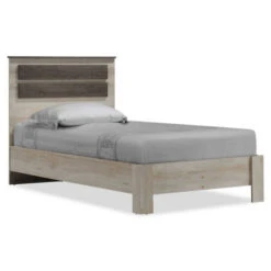 Κρεβάτι μονό OLYMPUS Pakoworld σε χρώμα Castillo-toro 100x200εκ