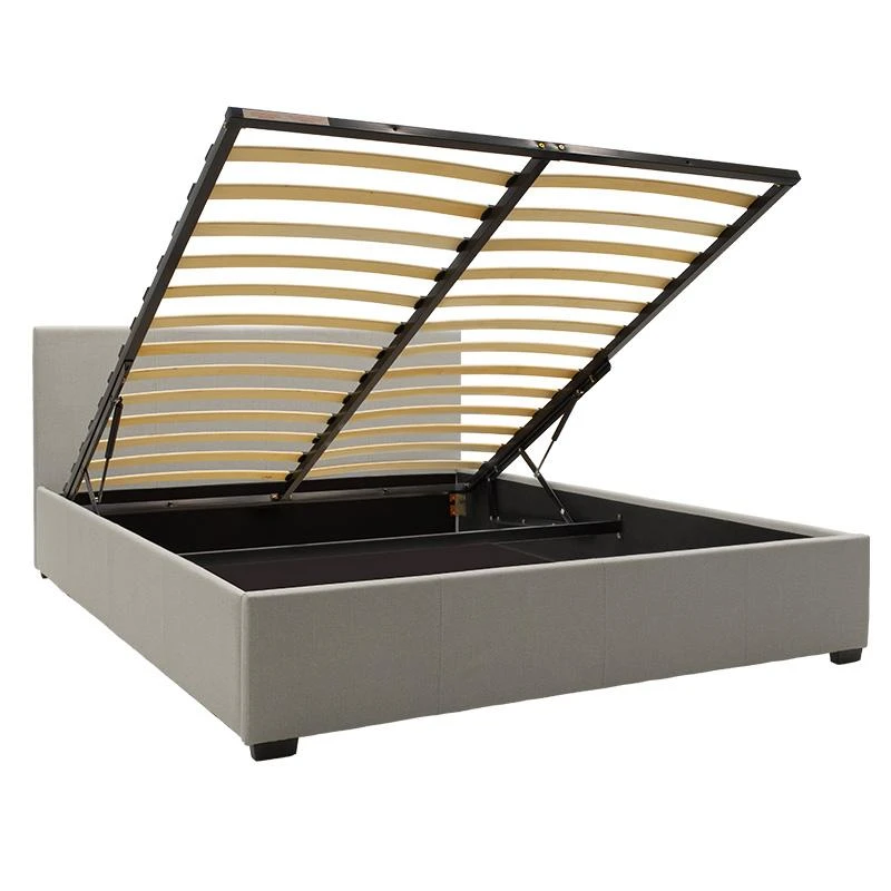 Κρεβάτι Norse Pakoworld διπλό ύφασμα γκρι με αποθηκευτικό χώρο 160x200εκ 3 Κρεβάτι Norse Pakoworld διπλό ύφασμα γκρι με αποθηκευτικό χώρο 160x200εκ - Image 3