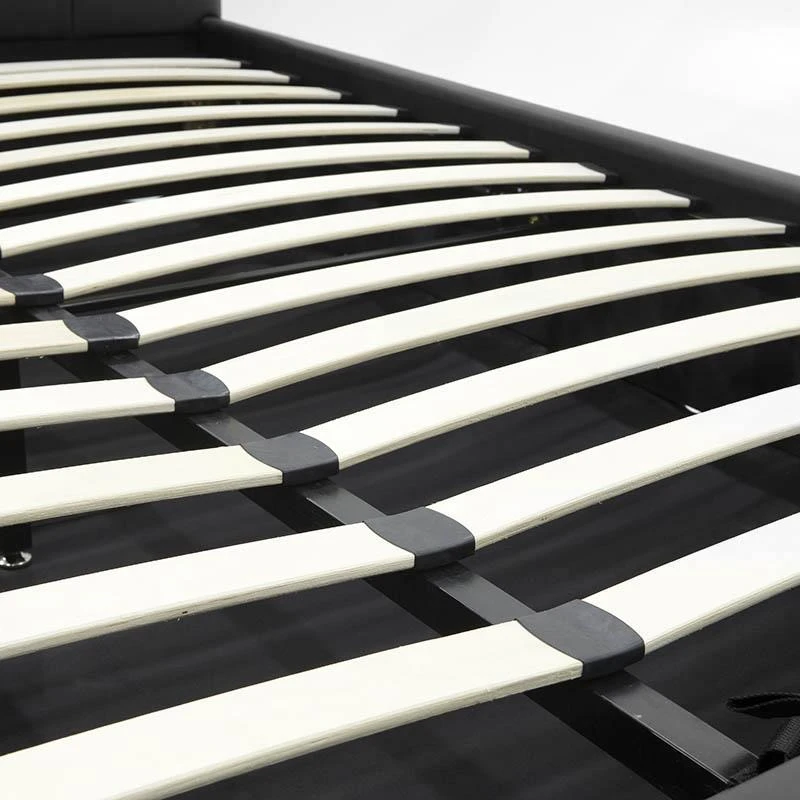 Κρεβάτι Roi Pakoworld διπλό 160x200 PU μαύρο ματ + αποθηκευτικό χώρο 8 Κρεβάτι Roi Pakoworld διπλό 160x200 PU μαύρο ματ + αποθηκευτικό χώρο - Image 8