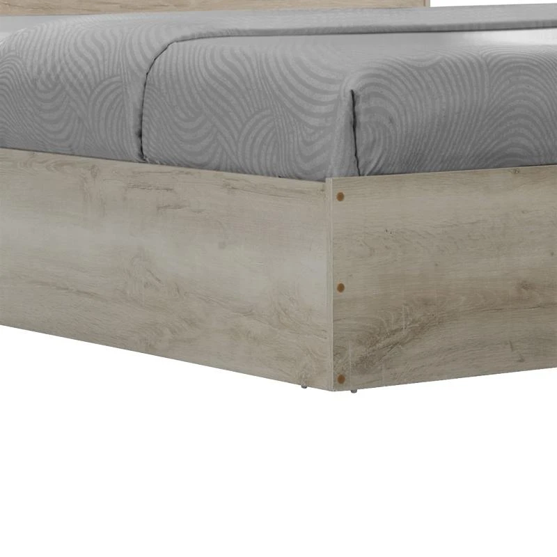 Κρεβάτι διπλό OLYMPUS Pakoworld σε χρώμα Castilo Oak 140x200εκ 2 Κρεβάτι διπλό OLYMPUS Pakoworld σε χρώμα Castilo Oak 140x200εκ - Image 2