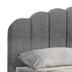 Κρεβάτι διπλό Tatiana Pakoworld ύφασμα ανθρακί με αποθηκευτικό χώρο 160x200εκ -Vougioukas krevati thiplo tatiana pakoworld iphasma anthraki me apothikeitiko choro 160 200ek 4