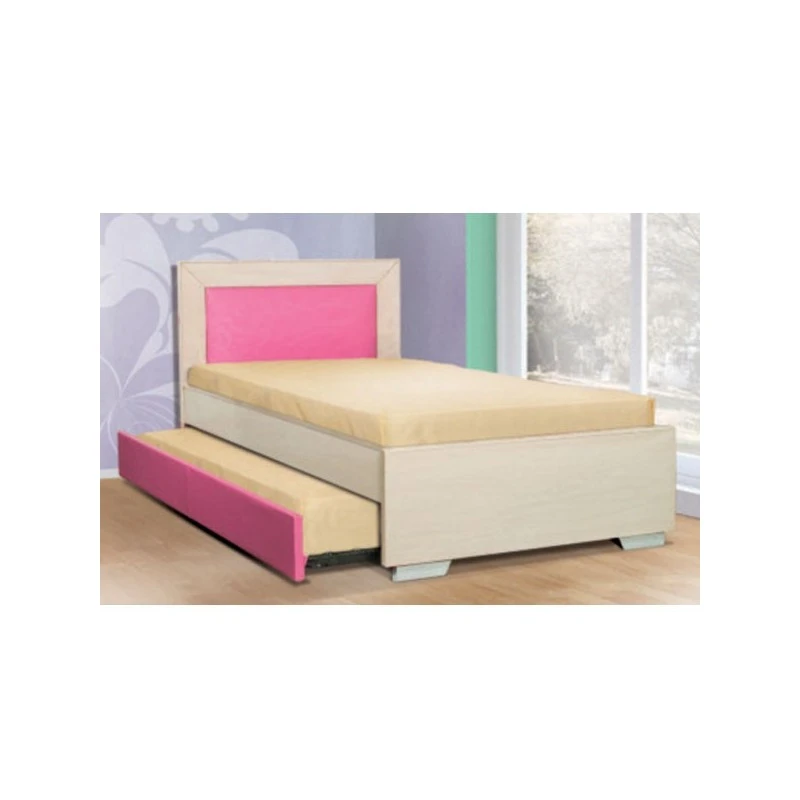 Ivi Κρεβάτι Ξύλινο Μονό με συρρόμενο μηχανισμό 100x200x95εκ για στρώμα 90x190 2 Ivi Κρεβάτι Ξύλινο Μονό με συρρόμενο μηχανισμό 100x200x95εκ για στρώμα 90x190 - Image 2