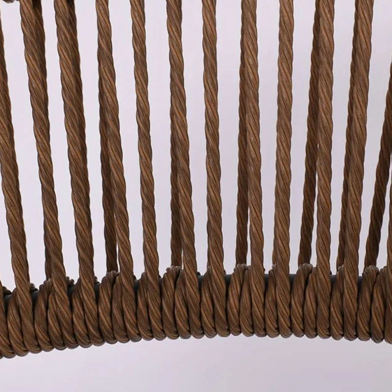 MADY Πολυθρόνα Βεράντας-Κήπου 56x59x78εκ ALU Ανθρακί, Rope Wicker Φυσικό, Στοιβαζόμενη 3 MADY Πολυθρόνα Βεράντας-Κήπου 56x59x78εκ ALU Ανθρακί, Rope Wicker Φυσικό, Στοιβαζόμενη - Image 3