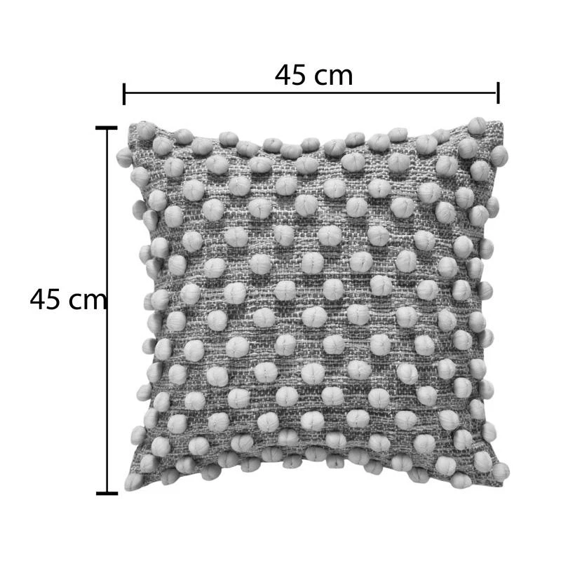 Μαξιλάρι Finne Inart βαμβακερό σε μπεζ απόχρωση45x45x2.5εκ 2 Μαξιλάρι Finne Inart βαμβακερό σε μπεζ απόχρωση45x45x2.5εκ - Image 2