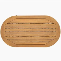 MARK Set Σαλόνι Κήπου 4τεμ, Acacia Φυσικό, Μαξιλάρια 2 Πολυθρ+1 Καναπ+1 Τραπεζάκι Μπεζ Rope Wicker -Vougioukas mark set saloni kipoi 4tem acacia phisiko maksilaria mpez rope wicker mpez 4