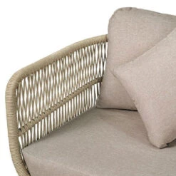 MARK Set Σαλόνι Κήπου 4τεμ, Acacia Φυσικό, Μαξιλάρια 2 Πολυθρ+1 Καναπ+1 Τραπεζάκι Μπεζ Rope Wicker -Vougioukas mark set saloni kipoi 4tem acacia phisiko maksilaria mpez rope wicker mpez 6