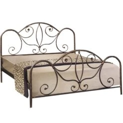 No 51 Κρεβάτι Μεταλλικό Υπέρδιπλο 170x210x97εκ Για Στρώμα 160x200