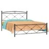 No 12 Κρεβάτι Μεταλλικό Διπλό΄ 160x210x95εκ Για Στρώμα 150x200