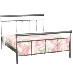 No 33 Κρεβάτι Μεταλλικό Υπέρδιπλο 170x210x95εκ Για Στρώμα 160x200
