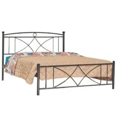 No 16 Κρεβάτι Μεταλλικό Διπλό 160x210x95εκ Για Στρώμα 150x200