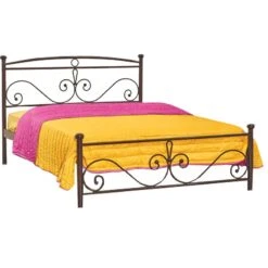 No 39 Κρεβάτι Μεταλλικό Υπέρδιπλο 170x210x95εκ Για Στρώμα 160x200