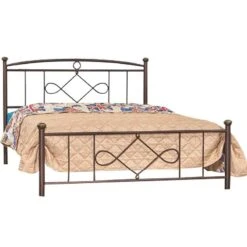 No 22 Κρεβάτι Μεταλλικό Ημίδιπλο 120x200x95εκ Για Στρώμα 110x190