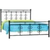 No 65 Κρεβάτι Μεταλλικό Υπέρδιπλο 170x210x95εκ Για Στρώμα 160x200