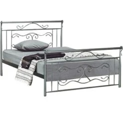 No 57 Κρεβάτι Μεταλλικό Διπλό 160x210x90εκ Για Στρώμα 150x200
