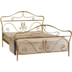 No 58 Κρεβάτι Μεταλλικό Υπέρδιπλο 170x210x95εκ Για Στρώμα 160x200
