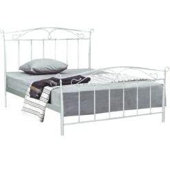 No 61 Κρεβάτι Μεταλλικό Διπλό 160x210x95εκ Για Στρώμα 150x200