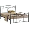 No 53 Κρεβάτι Μεταλλικό Υπέρδιπλο 170x210x95εκ Για Στρώμα 160x200