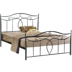 No 53 Κρεβάτι Μεταλλικό Υπέρδιπλο 170x210x95εκ Για Στρώμα 160x200