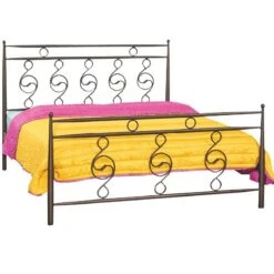 No 66 Κρεβάτι Μεταλλικό Διπλό 150x200x95εκ Για Στρώμα 140x190