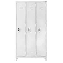 Ιματιοθήκη Μεταλλική 3 Θέσεων 98x40x170εκ