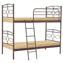 No 15 Κουκέτα Μεταλλική 100x200x165εκ Για Στρώμα 90x190