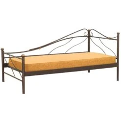 No 45 Καναπές Κρεβάτι 3θέσιος Μεταλλικός 100x200x90εκ