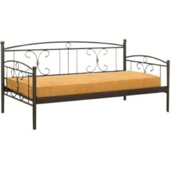 No 43 Καναπές Κρεβάτι 3θέσιος Μεταλλικός 100x200x90εκ