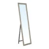 MIRROR Καθρέπτης Δαπέδου Τοίχου 39x2,5x148εκ Ξύλινος Champagne