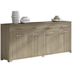 Μπουφές-Κονσόλα Ξύλινος 180x50x84εκ