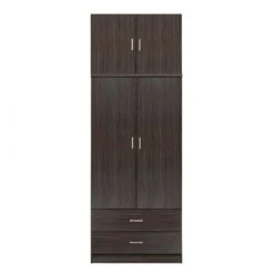 ΝΤΟΥΛΑΠΑ 2ΦΥΛΛΗ ME ΠΑΤΑΡΙ Κ 2 ΣΥΡΤΑΡΙΑ ZEBRANO 80Χ42Χ241εκ. HM11222.01