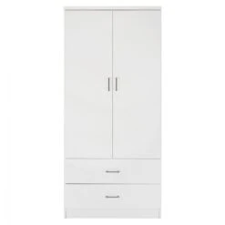 ΝΤΟΥΛΑΠΑ 2ΦΥΛΛΗ REINA ME 2 ΣΥΡΤΑΡΙΑ HM338.05 ΛΕΥΚΗ 80Χ42,5Χ180,5Υ εκ. -Vougioukas ntoilapa 2philli reina me 2 sirtaria hm338 05 leiki 80ch425ch1805i ek 1 3