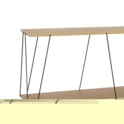 Ντουλάπα ρούχων Edritte Pakoworld τετράφυλλη με συρτάρια ανοιχτό καρυδί 160x52x195εκ 9 Ντουλάπα ρούχων Edritte Pakoworld τετράφυλλη με συρτάρια ανοιχτό καρυδί 160x52x195εκ -Vougioukas ntoilapa roichon edritte pakoworld tetraphilli me sirtaria anoichto karithi 160 52 195ek 4