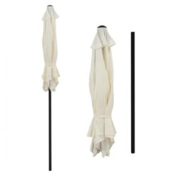 ΟΜΠΡΕΛΑ ΑΛΟΥΜΙΝΙΟΥ Φ250x236 εκ.ΜΕ 6 ΑΚΤΙΝΕΣ KACEN HM6030.02 ΕΚΡΟΥ ΓΚΡΙ -Vougioukas omprela aloiminioi ph250 236 ek me 6 aktines kacen hm6030 02 ekroi gkri 3