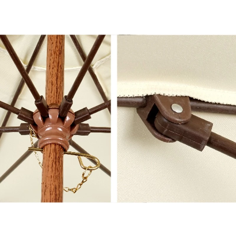 Ομπρέλα Κήπου Αλουμινίου Φ250 2 Ομπρέλα Κήπου Αλουμινίου Φ250 - Image 2