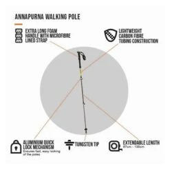 Vango Annapurna Μπαστούνι Ορειβατικό Τηλεσκοπικό 8 Vango Annapurna Μπαστούνι Ορειβατικό Τηλεσκοπικό -Vougioukas oreivatika mpastounia 15