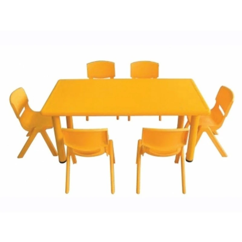 Σετ Rectangle Παιδικό Πλαστικό 122x61x52εκ 7τμχ 1 Σετ Rectangle Παιδικό Πλαστικό 122x61x52εκ 7τμχ