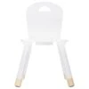 Παιδική καρέκλα Playful Pakoworld λευκό 32x31.5x50εκ