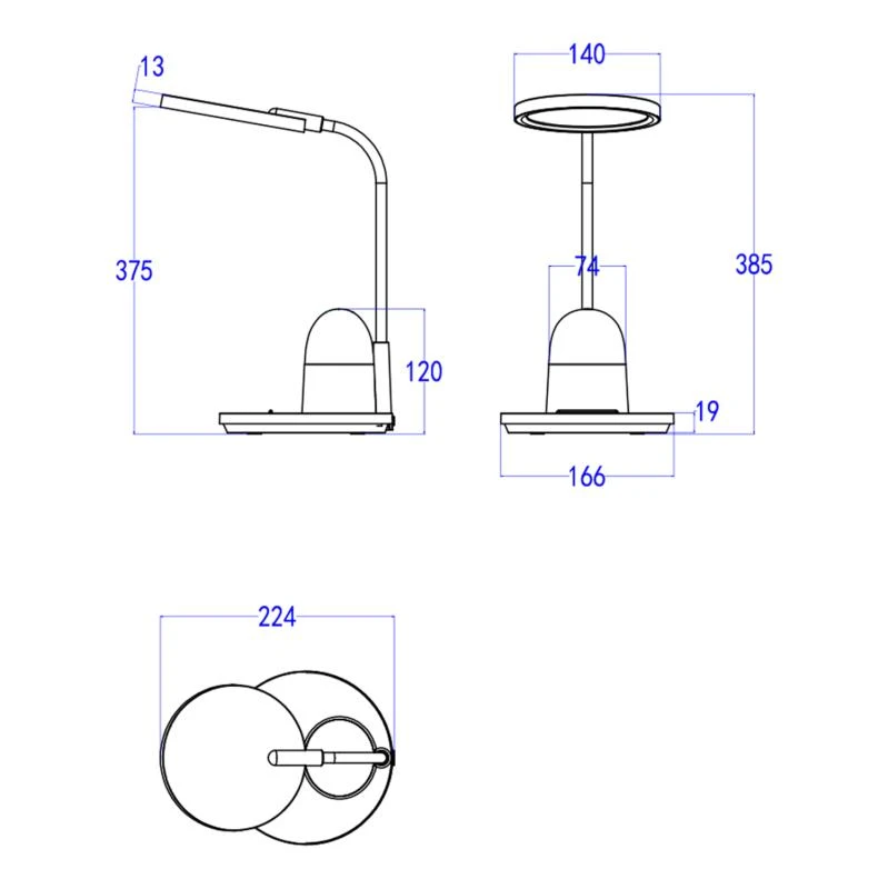 ΠΑΙΔΙΚΟ ΦΩΤΙΣΤΙΚΟ ΓΡΑΦΕΙΟΥ LED BADOO ΦΙΓΟΥΡΑ ΓΑΤΑΣ HM4449.03 ΓΑΛΑΖΙΟ-ΛΕΥΚΟ ABS 2 ΠΑΙΔΙΚΟ ΦΩΤΙΣΤΙΚΟ ΓΡΑΦΕΙΟΥ LED BADOO ΦΙΓΟΥΡΑ ΓΑΤΑΣ HM4449.03 ΓΑΛΑΖΙΟ-ΛΕΥΚΟ ABS - Image 2