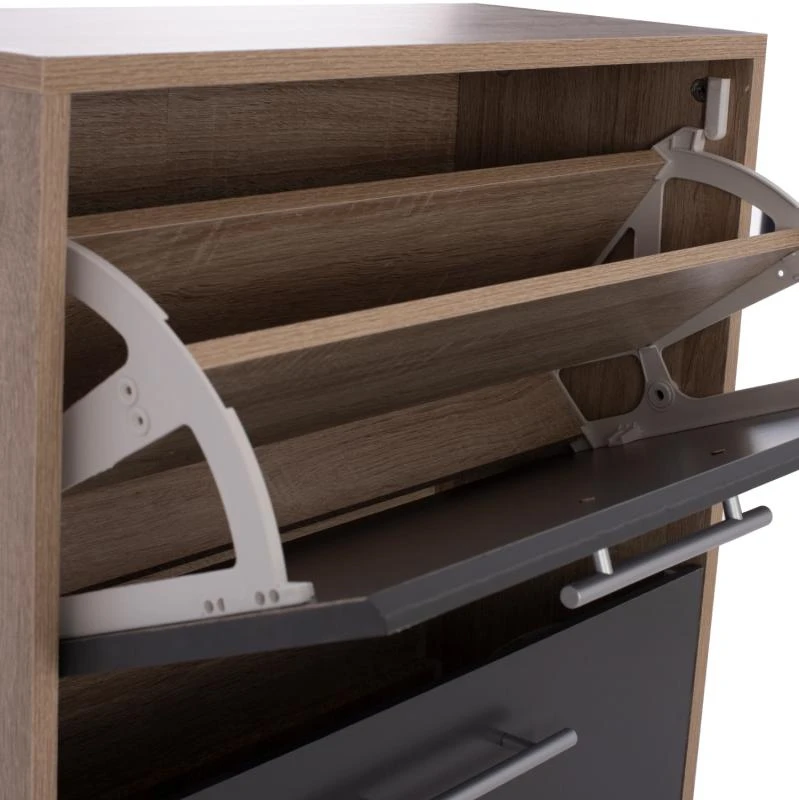 ΠΑΠΟΥΤΣΟΘΗΚΗ ΞΥΛΙΝΗ DAVINA HM2221.04 SONAMA-ΓΚΡΙ 3ΘΕΣΕΩΝ 62Χ24Χ110Υεκ 8 ΠΑΠΟΥΤΣΟΘΗΚΗ ΞΥΛΙΝΗ DAVINA HM2221.04 SONAMA-ΓΚΡΙ 3ΘΕΣΕΩΝ 62Χ24Χ110Υεκ - Image 8