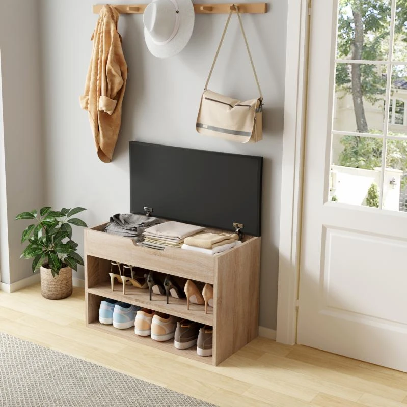 ΠΑΠΟΥΤΣΟΘΗΚΗ ΜΕ ΚΑΘΙΣΜΑ ROMIR HM2477.01 ΜΕΛΑΜΙΝΗ ΣΕ ΣΟΝΑΜΑ-ΚΑΘΙΣΜΑ ΚΑΦΕ 60x30x44Υ 5 ΠΑΠΟΥΤΣΟΘΗΚΗ ΜΕ ΚΑΘΙΣΜΑ ROMIR HM2477.01 ΜΕΛΑΜΙΝΗ ΣΕ ΣΟΝΑΜΑ-ΚΑΘΙΣΜΑ ΚΑΦΕ 60x30x44Υ - Image 5