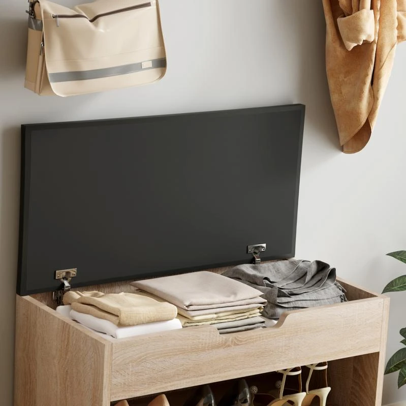 ΠΑΠΟΥΤΣΟΘΗΚΗ ΜΕ ΚΑΘΙΣΜΑ ROMIR HM2477.01 ΜΕΛΑΜΙΝΗ ΣΕ ΣΟΝΑΜΑ-ΚΑΘΙΣΜΑ ΚΑΦΕ 60x30x44Υ 6 ΠΑΠΟΥΤΣΟΘΗΚΗ ΜΕ ΚΑΘΙΣΜΑ ROMIR HM2477.01 ΜΕΛΑΜΙΝΗ ΣΕ ΣΟΝΑΜΑ-ΚΑΘΙΣΜΑ ΚΑΦΕ 60x30x44Υ - Image 6