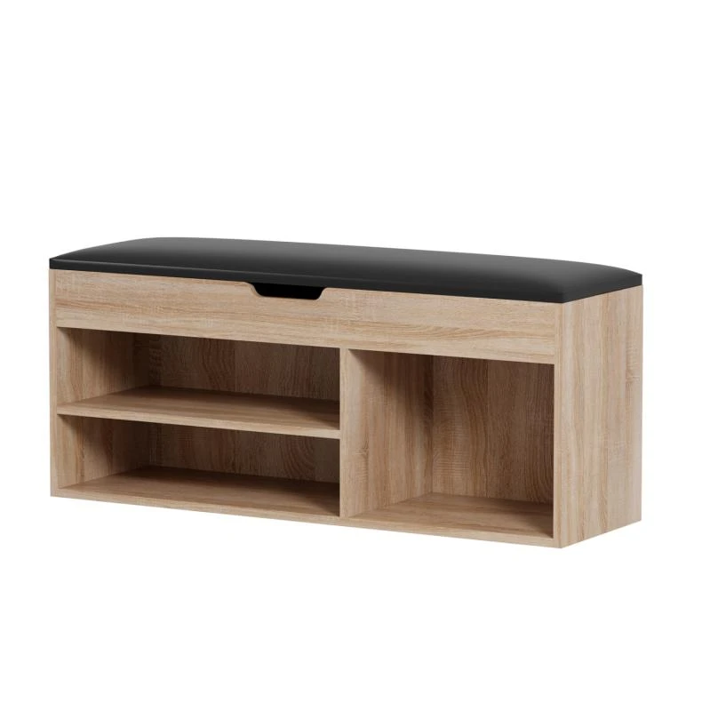 ΠΑΠΟΥΤΣΟΘΗΚΗ ΜΕ ΚΑΘΙΣΜΑ ROMIR HM2478.01 ΜΕΛΑΜΙΝΗ ΣΟΝΑΜΑ-ΚΑΘΙΣΜΑ PU ΚΑΦΕ 100x30x44Υ 2 ΠΑΠΟΥΤΣΟΘΗΚΗ ΜΕ ΚΑΘΙΣΜΑ ROMIR HM2478.01 ΜΕΛΑΜΙΝΗ ΣΟΝΑΜΑ-ΚΑΘΙΣΜΑ PU ΚΑΦΕ 100x30x44Υ - Image 2