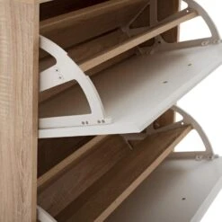 ΠΑΠΟΥΤΣΟΘΗΚΗ ΜΕΛΑΜΙΝΗΣ DAVINA 3ΘΕΣΕΩΝ HM2221.06 SONAMA-ΛΕΥΚΗ 62Χ24Χ110Υ εκ. -Vougioukas papoitsothiki melaminis davina 3theseon hm2221 06 sonama leiki 62ch24ch110i ek 1 5