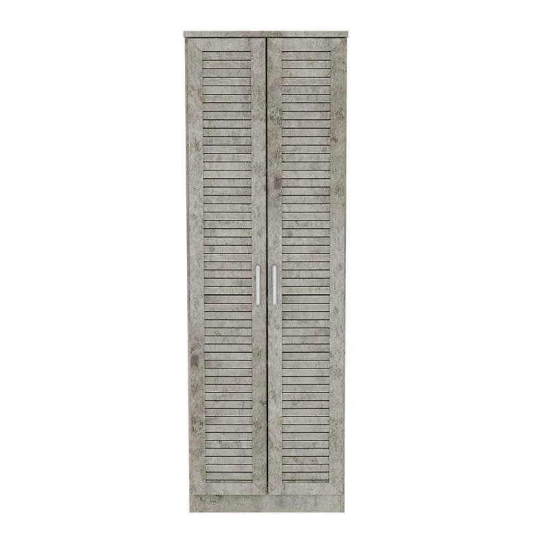 Παπουτσοθήκη-ντουλάπα SANTE Pakoworld 21 ζευγών σε Antique ανθρακί 60x37x183εκ 2 Παπουτσοθήκη-ντουλάπα SANTE Pakoworld 21 ζευγών σε Antique ανθρακί 60x37x183εκ - Image 2