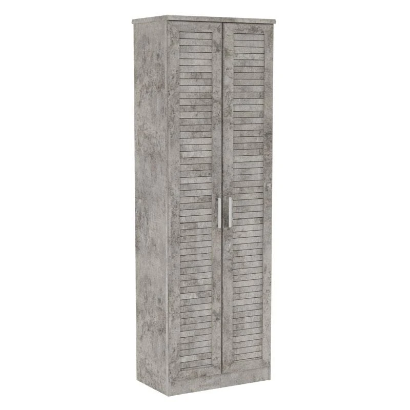 Παπουτσοθήκη-ντουλάπα SANTE Pakoworld 21 ζευγών σε Antique ανθρακί 60x37x183εκ 3 Παπουτσοθήκη-ντουλάπα SANTE Pakoworld 21 ζευγών σε Antique ανθρακί 60x37x183εκ - Image 3